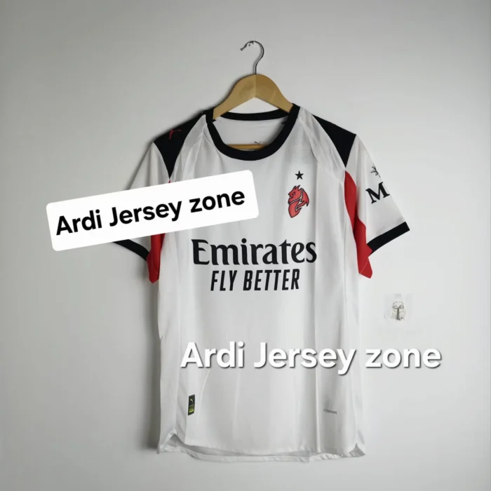 AC Milan  2025-26 away kit - Player edition half sleeve - Image 1
