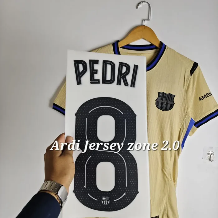 Barcelona 2025-26 away kit player edition full sleeve - Image 7