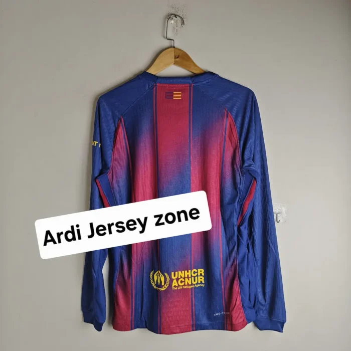 Barcelona Home kit PLayer edition full sleeve - Image 2