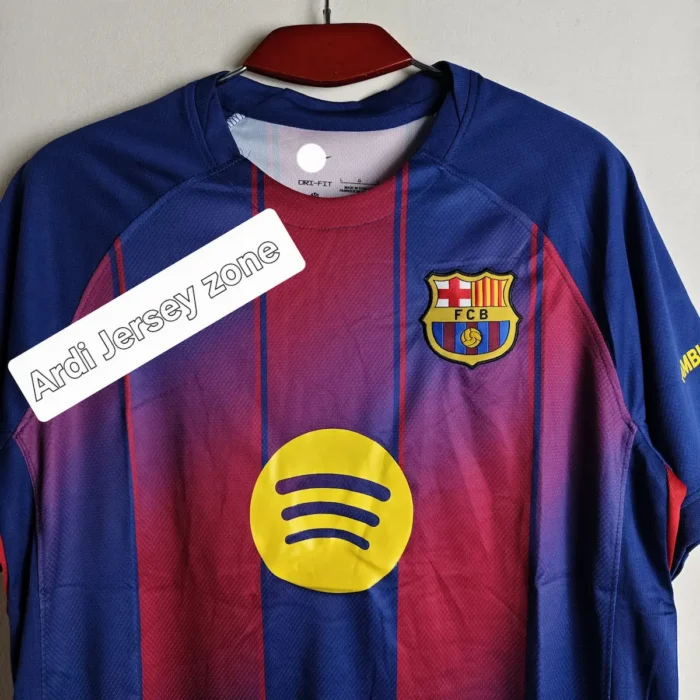 Barcelona 2025-26 home kit fan edition - Image 3