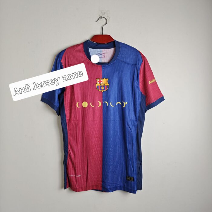 Barcelona 2024-25 coldplaye home kit  player edition - Image 1