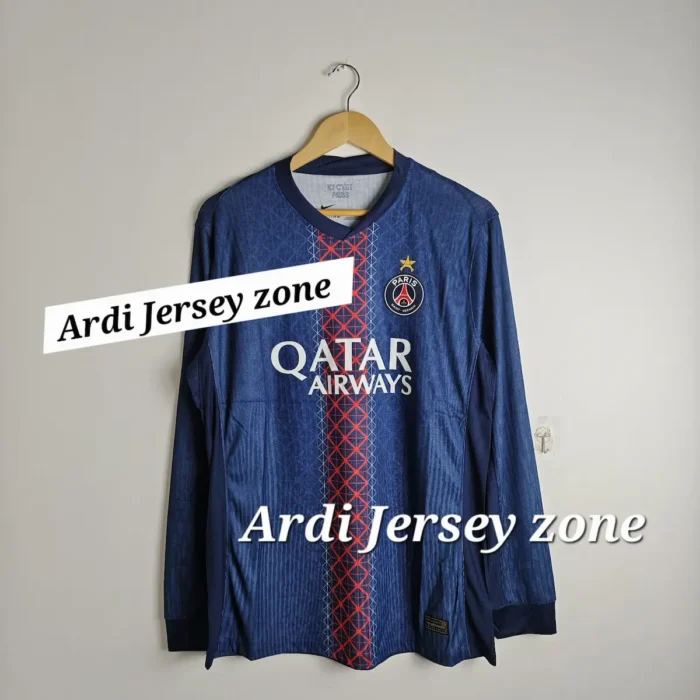 PSG  2025 - 26 home kit Full Sleeve Player Edition - Image 1