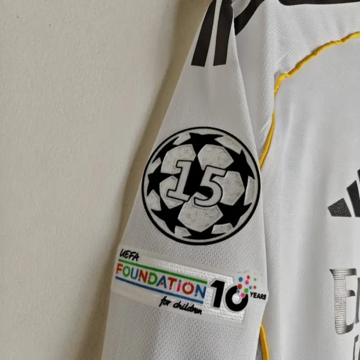 Real Madrid Home kit full sleeve ucl Theme Player edition - Image 3