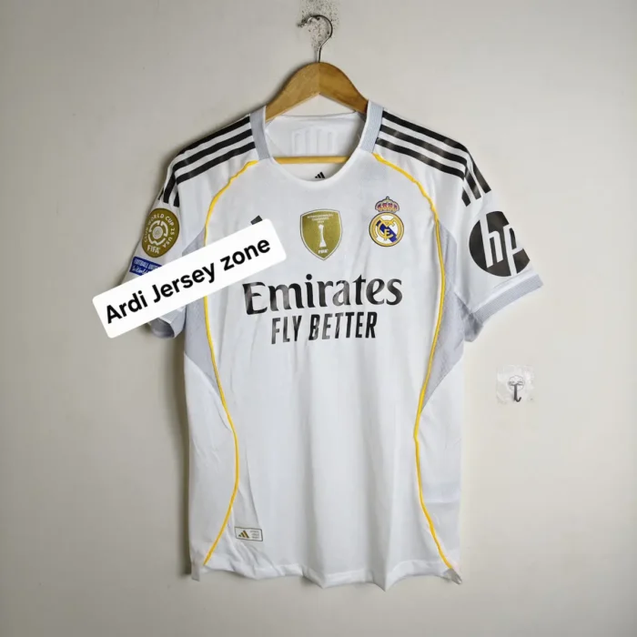 Real Madrid 2025 - 26 home kit Player edition CWC Edition - Image 1