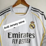 Real Madrid 2025 - 26 home kit Player edition Full Sleeve - Image 3