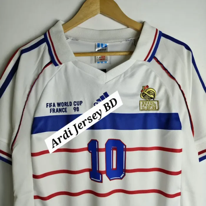 France 1998 away retro kit - Image 3