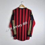 AC Milan 2013 - 14 home kit Full sleeve retro - Image 2