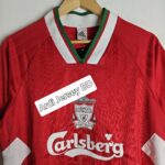 Liverpool 1994 - 95 home kit Retro - Image 3