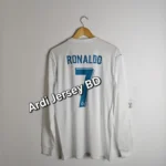 Real Madrid 17-18 home kit full sleeve - Image 2