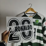 Sporting CP 2002 home kit retro fulll sleeve - Image 4