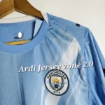 Manchester City 2025 - 26 home kit  Player edition full sleeve - Image 3