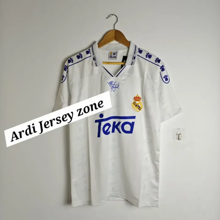 Real Madrid  96/97 home kit retro - Image 1