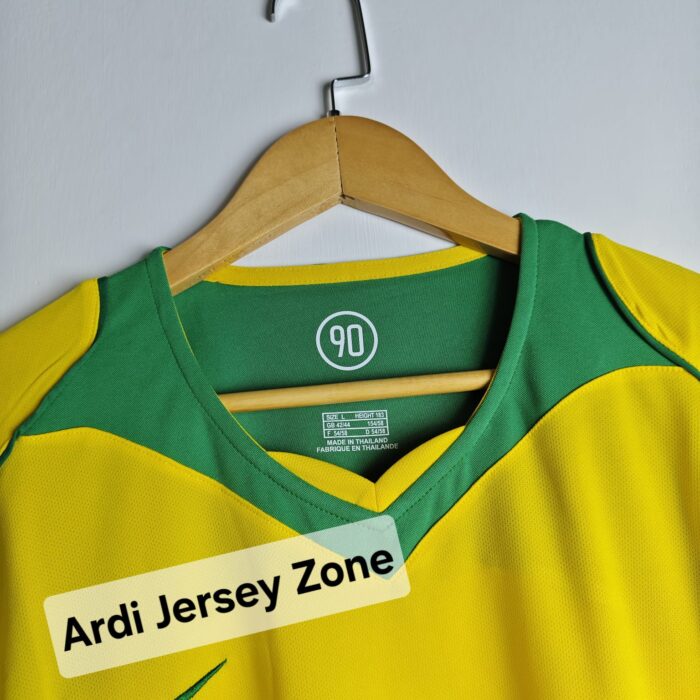 Brasil 2004 home kit retro - Image 3