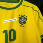 Brasil 1998 home kit retro - Image 3
