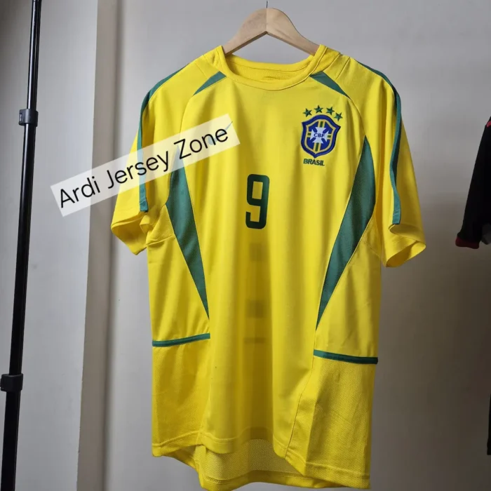 Brasil 2002 home kit retro - Image 3