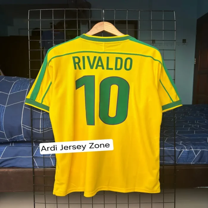 Brasil 1998 home kit retro - Image 2