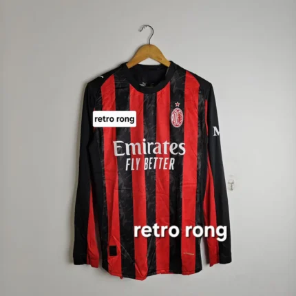 Ac Milan 2025 -26 home kit player edition full sleeve