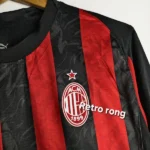 Ac Milan 2025 -26 home kit player edition full sleeve - Image 3