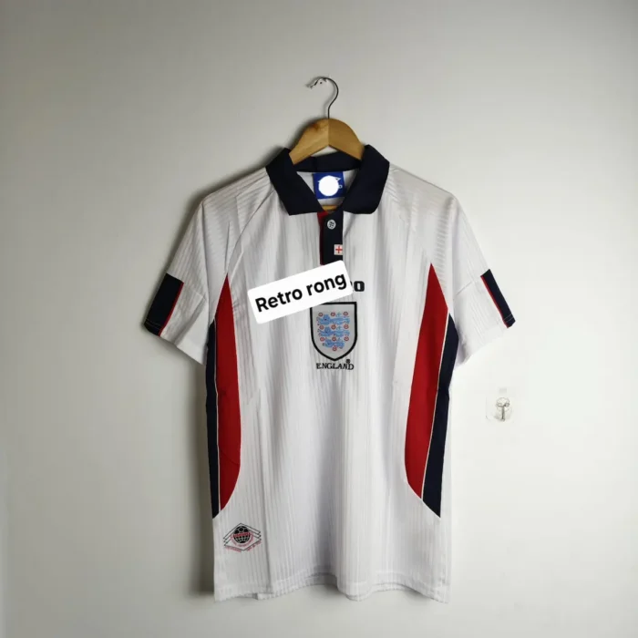 England 1998 home kit iconic  retro - Image 1
