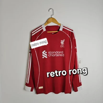 Liverpool 2025 - 26 home kit player edition full sleeve