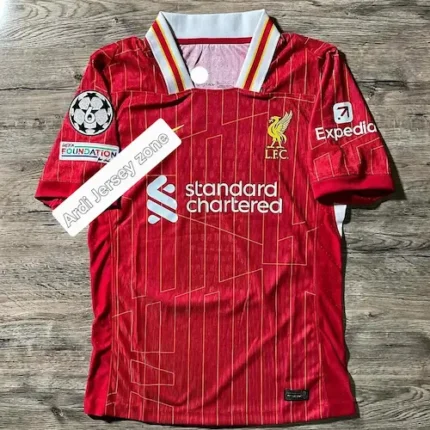 Liverpool 2024 -25 home kit player edition