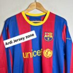 Barcelona 2011-12 home kit full sleeve retro - Image 4