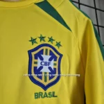 Brasil 2002 home kit full sleeve - Image 4