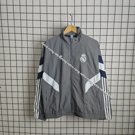 Real Madrid 3rd windbreaker retro theme for bikers