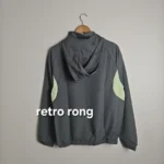 Real Madrid grey widbreaker with hoodie - Image 2