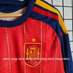 Spain 2026 world cup home kit player edition full sleeve - Image 4