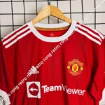 Manchester United 2021-22 home kit player edition retro - Image 3